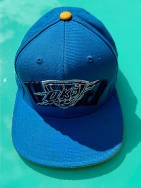 adidas‎ OKC ThunderBlue and Yellow Men's Baseball Hat